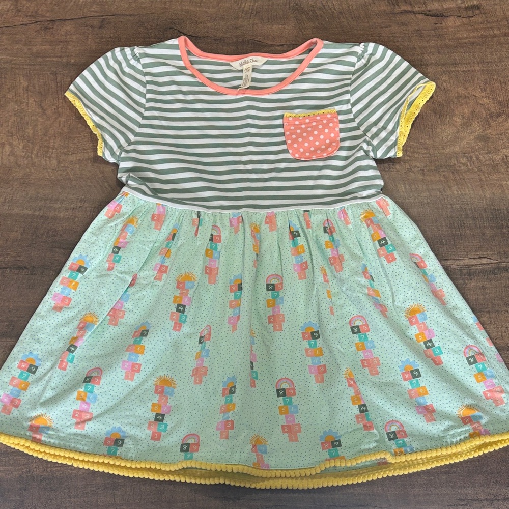 Matilda Jane Girls Lets Go Everywhere Hopscotch Tunic (12)